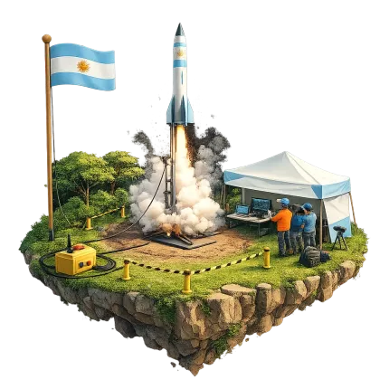 Rocket 3D Island