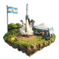 Rocket 3D Island